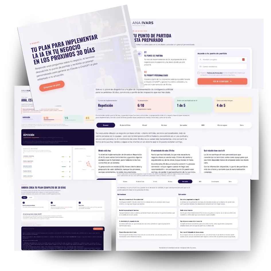 Foto de recurso gratis de Ana Ivars consulta de marketing: plan de ia personalizado