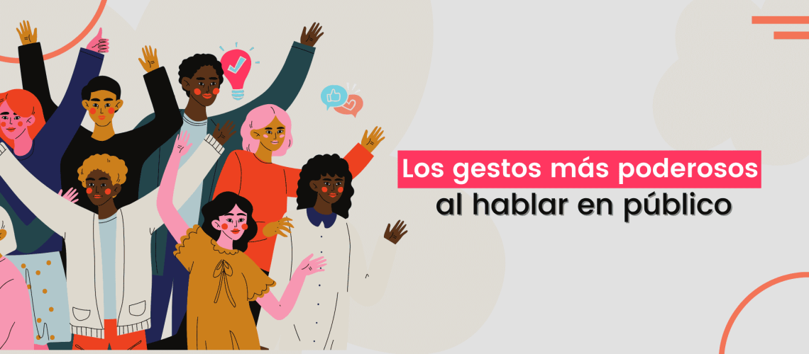 Los gestos más poderosos al hablar en público