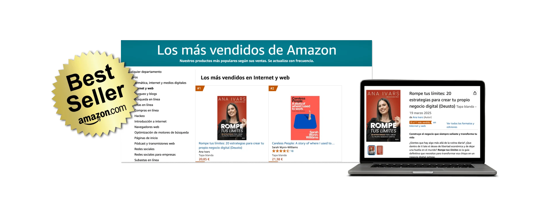 Marketing rompe tus límites Ana Ivars best seller